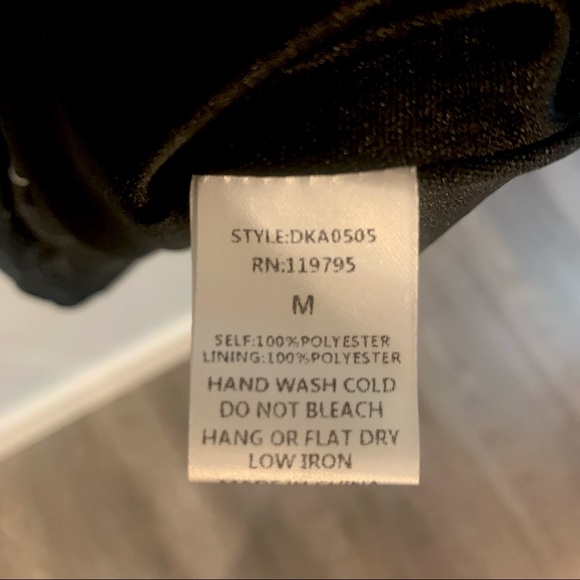 The Moon Black and White Check Dress - Picture 7 of 7